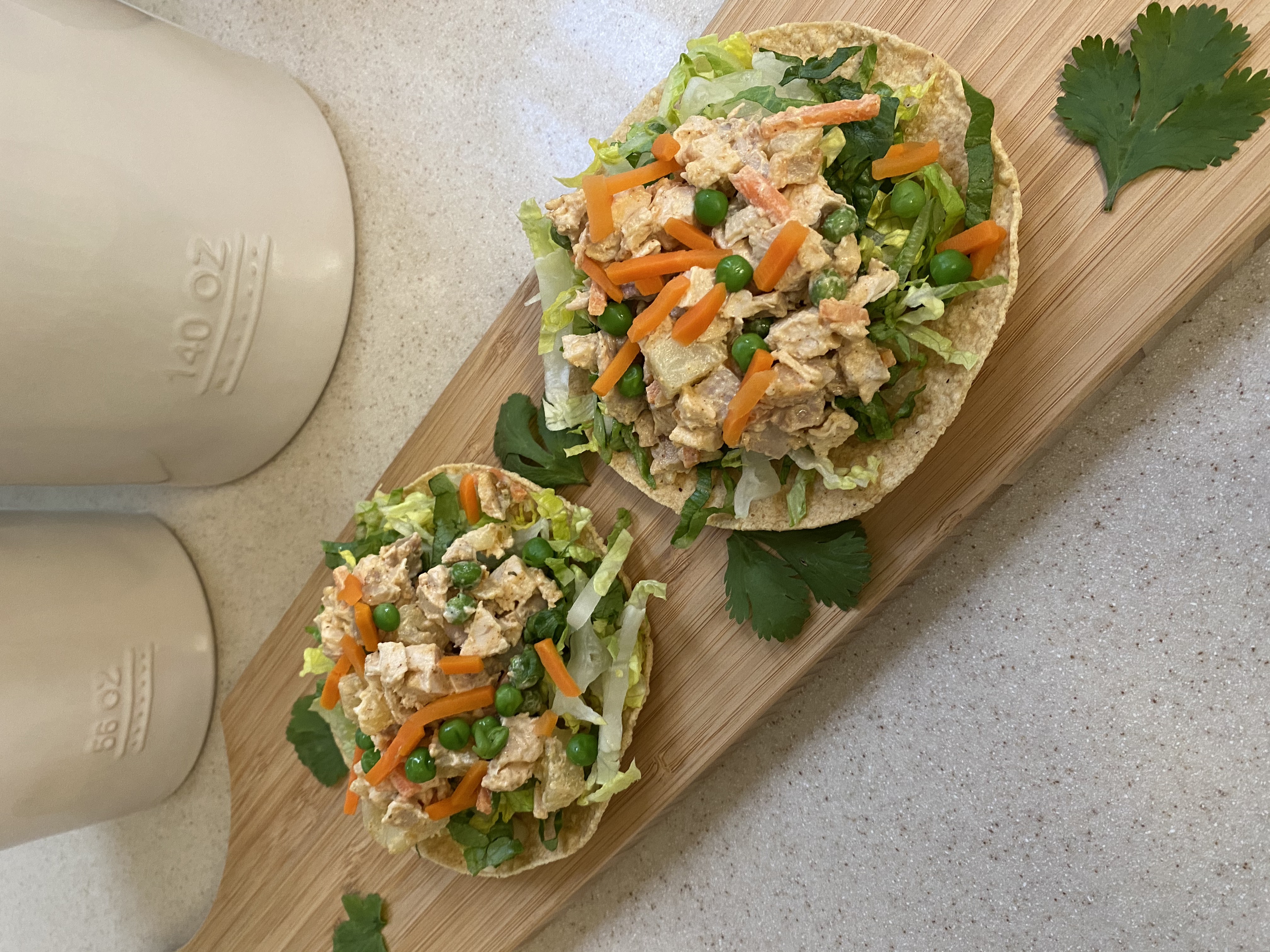 Chicken Salad Tostadas